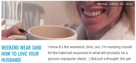 LINK weekend wear {and how to love your husband}
