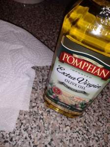 stainless steel cleaner olive oil