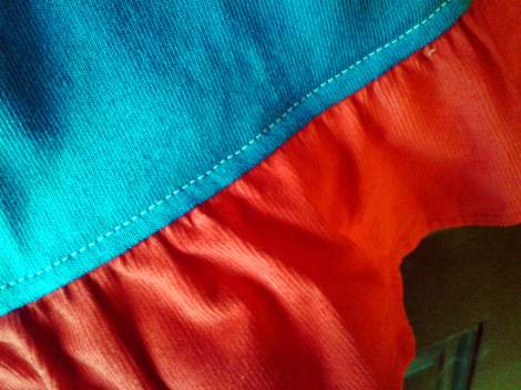 t-shirt dress ruffle