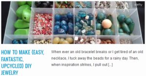 LINK how to make {easy fantastic upcycled} diy jewelry