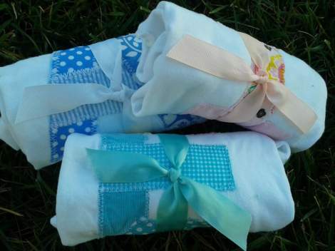 9 initial shirts wrapped