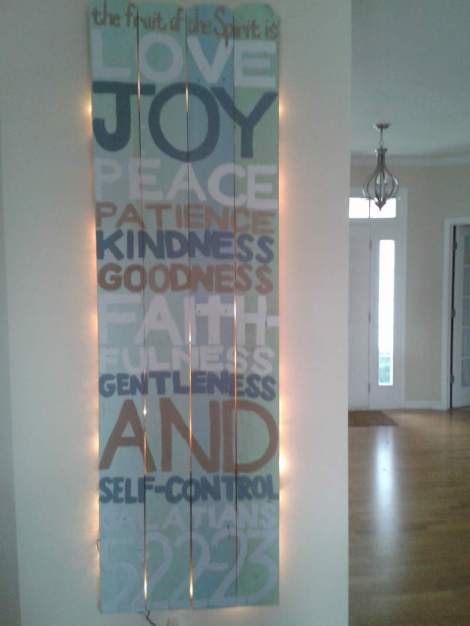 backlit fence art daytime