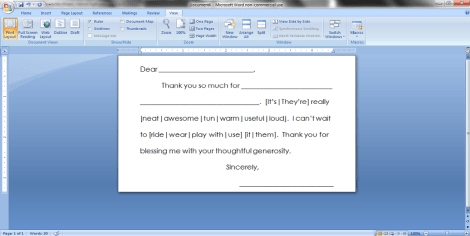 thank you notes jumpstart inside text