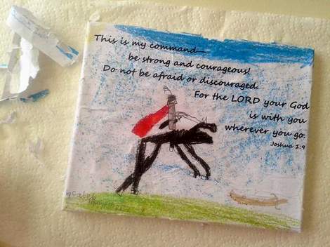 05 kid art God's word canvas trimmed