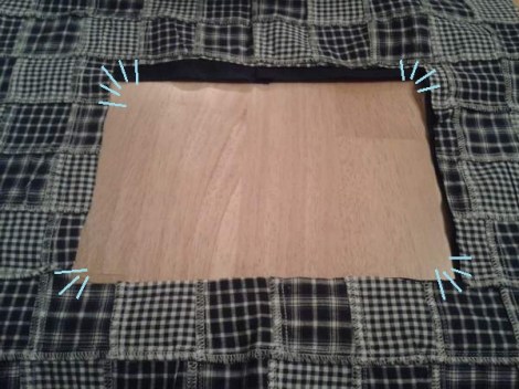 09 picture frame pillowcase sew cutout