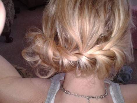 11 side chignon back braid 2