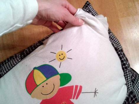 13 picture frame pillowcase tuck in shirt