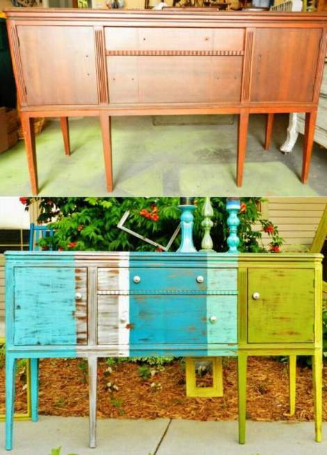 booth 121 furniture stripe sideboard buffet