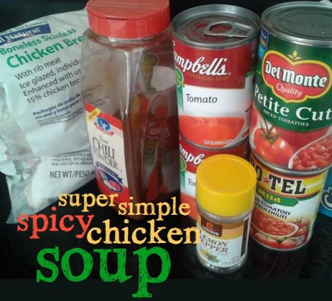 easy spicy chicken soup ingredients