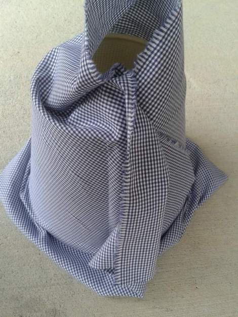 lampshade makeover 4 trim the extra