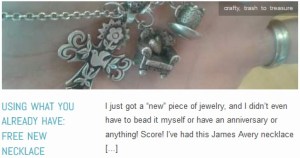 LINK Using What You Already Have Free New Necklace