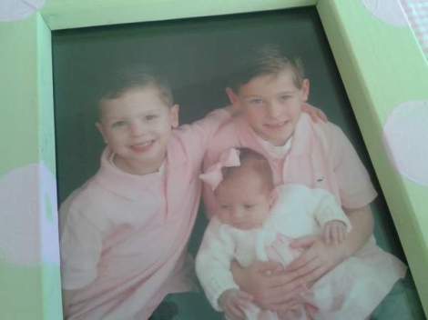 sissy frames polka dot frame picture