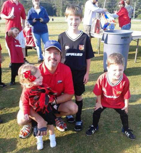 spirit wear Upward family photo