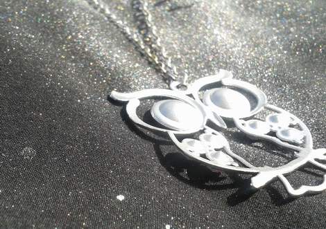03 owl necklace