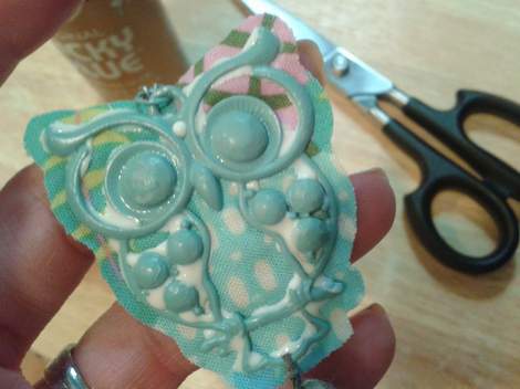 05 owl necklace trim fabric