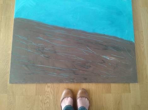 07 bike painting bright and scratchy