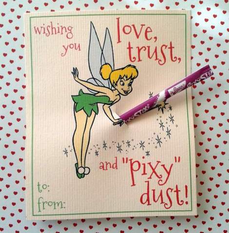 tinkerbell valentines wand