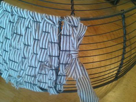 05 fabric woven wire basket