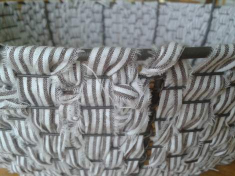 06 fabric woven wire basket
