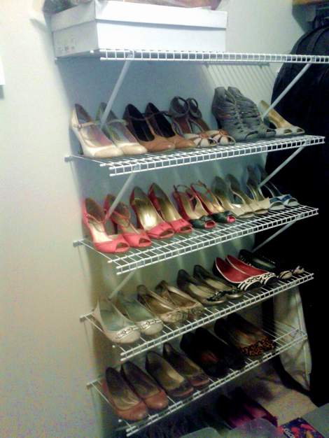 10 shoe closet add shoes