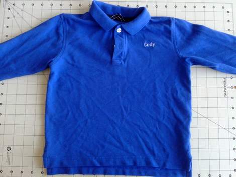 01 old polo to new cheer uniform