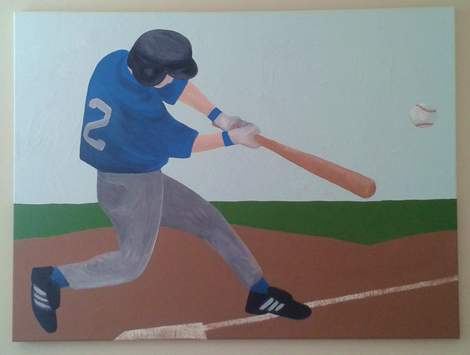 DIY art home tour batter 2