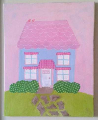 DIY art home tour house 2