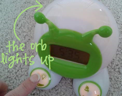 ok to wake clock light up