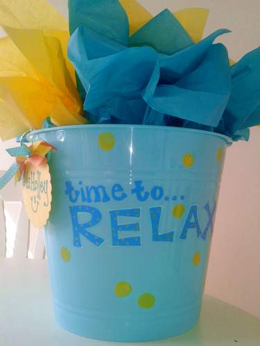 spring break teacher gift basket