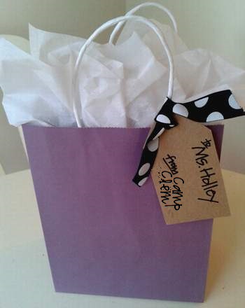 13 teacher name sign holley giftbag