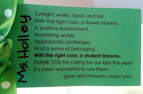 teacher gift class bouquet 1