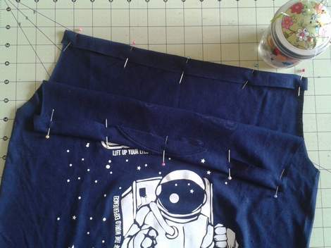 006 t-shirt to dress simple transformation tutorial