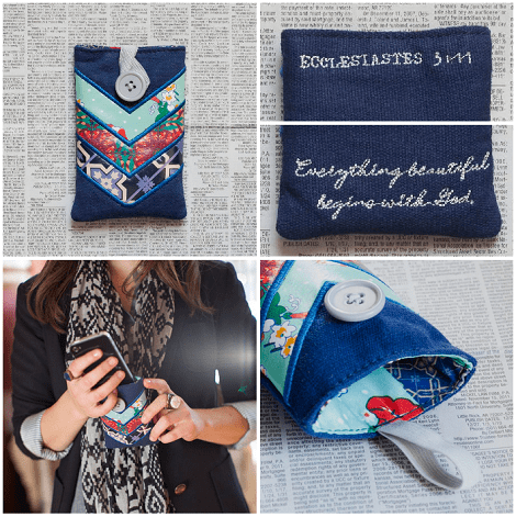 DaySpring - Redeemed - Everything Beautiful - Padded Phone Cover