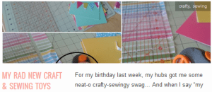 LINK My Rad New Craft & Sewing Toys