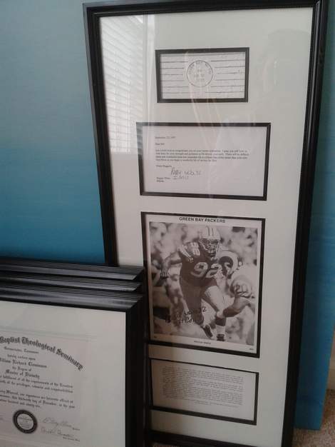 07 office frames makeover