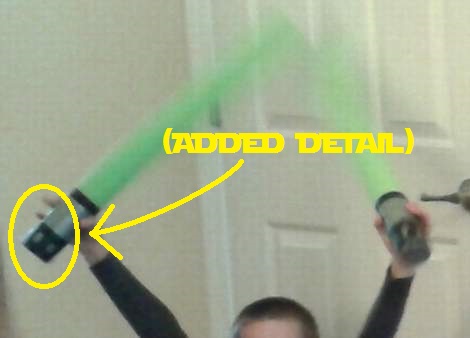 05 star wars birthday party light sabers