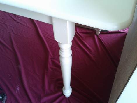 5 the big furniture paint table