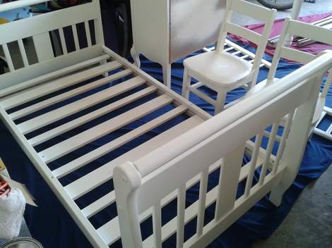 7 the big furniture paint bed