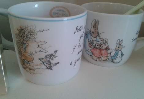 21 little girl bedroom peter rabbit cups