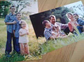 operation christmas child family photos and letter
