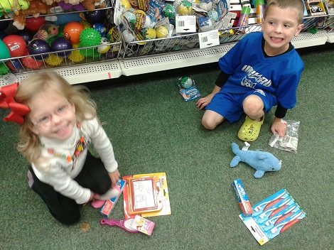 operation christmas child shopping