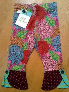 EEUC Matilda Jane Paint by Numbers Turtledove Knot Top, Size 4
