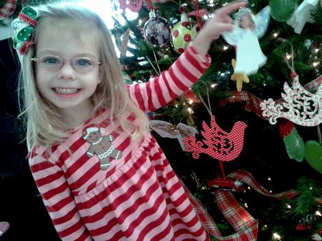 2013-12-25 Christmas sis ornament memory book