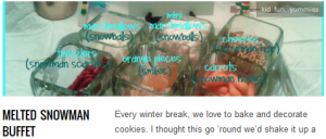 LINK Melted Snowman Buffet