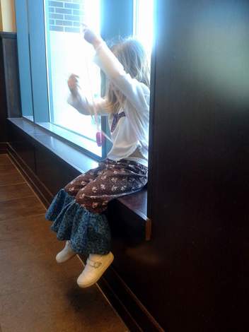 bird shirt ruffle pants 5