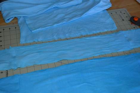 blue ombre ruffled tshirt 05