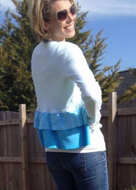 blue ombre ruffled tshirt 10