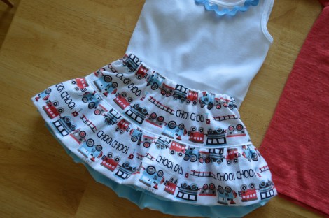 train peek-a-boo ruffles skirt 14