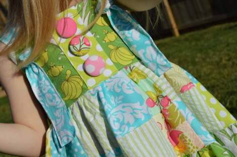 patchwork twirl dress 16