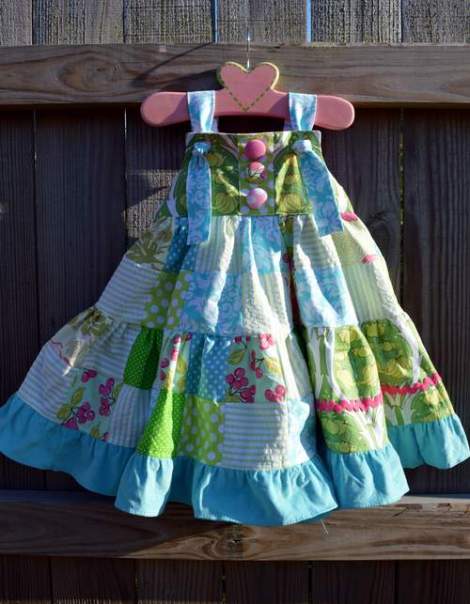 patchwork twirl dress 18